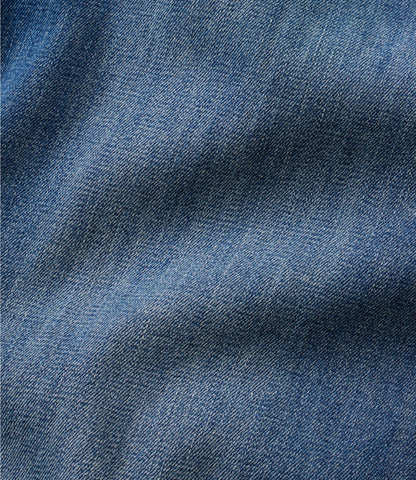 L.L.Bean Women's Signature Utility Jeans, Mid-Rise Wide-Leg Ankle Light Indigo