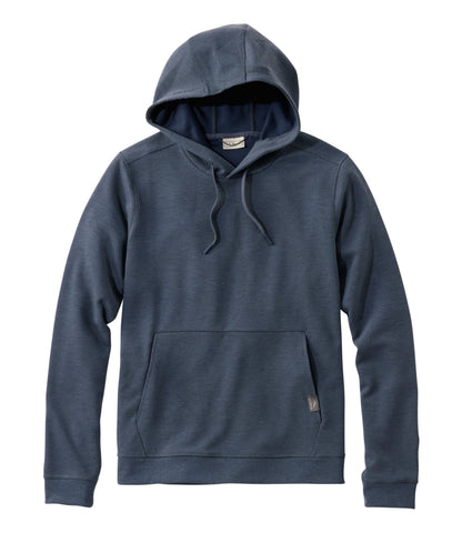 L.L.Bean Men's Mountainside Micro Waffle Hoodie Carbon Navy