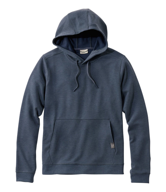 L.L.Bean Men's Mountainside Micro Waffle Hoodie Carbon Navy