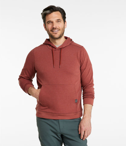 L.L.Bean Men's Mountainside Micro Waffle Hoodie Carbon Navy