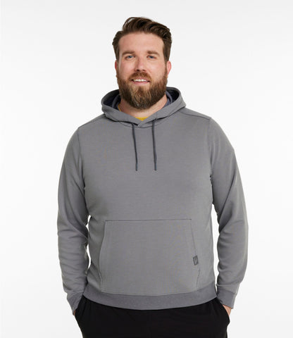 L.L.Bean Men's Mountainside Micro Waffle Hoodie Carbon Navy