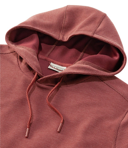 L.L.Bean Men's Mountainside Micro Waffle Hoodie Carbon Navy