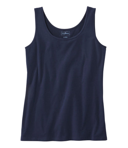 L.L.Bean Women's Bean's Layering Tank Classic Navy