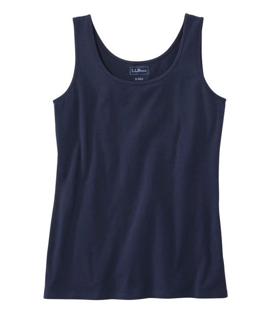L.L.Bean Women's Bean's Layering Tank Classic Navy