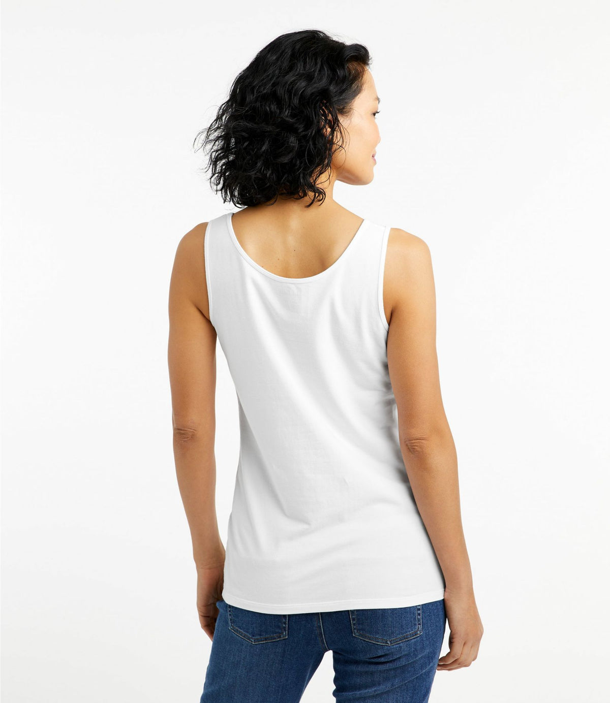 L.L.Bean Women's Bean's Layering Tank Classic Navy