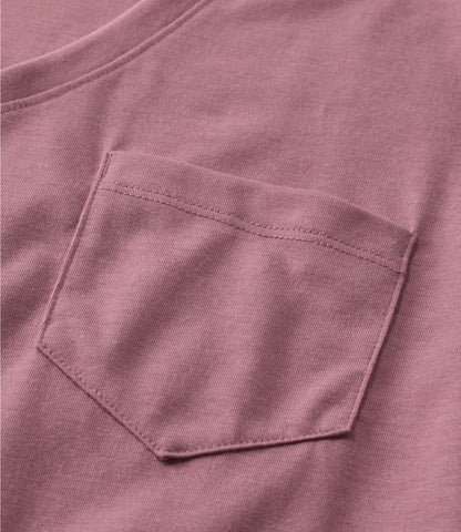 L.L.Bean Women's Mountainside V-Neck Pocket Tee, Short Sleeve