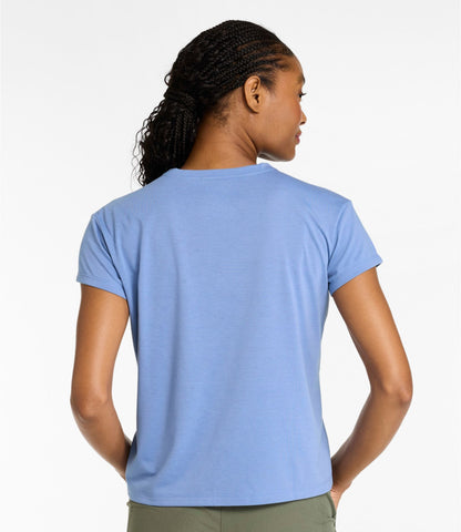 L.L.Bean Women's Mountainside Crewneck Tee, Short-Sleeve Graphic
