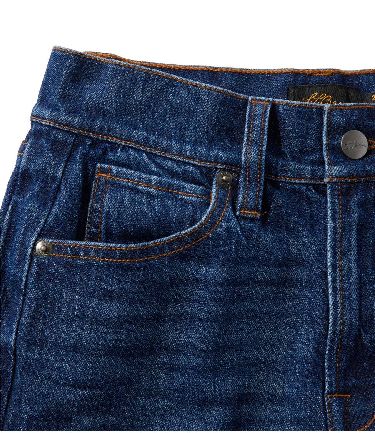 L.L.Bean Women's Signature 1912 Premium Jeans, High-Rise Relaxed Wide-Leg