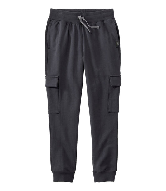 L.L.Bean Kids' Cargo Knit Trail Pants Coal