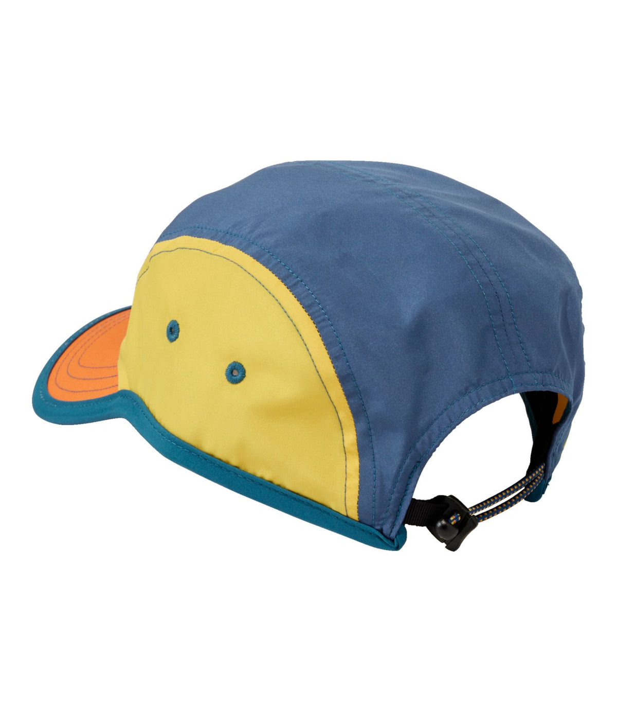 L.L.Bean Kids' Mountain Classic Five-Panel Hat Carbon Navy Colorblock