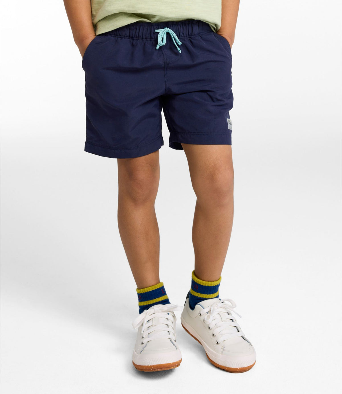 L.L.Bean Kids' Stowaway Shorts Light Mahogany