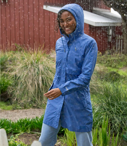 L.L.Bean Women's Wharf Street Raincoat Faded Sage