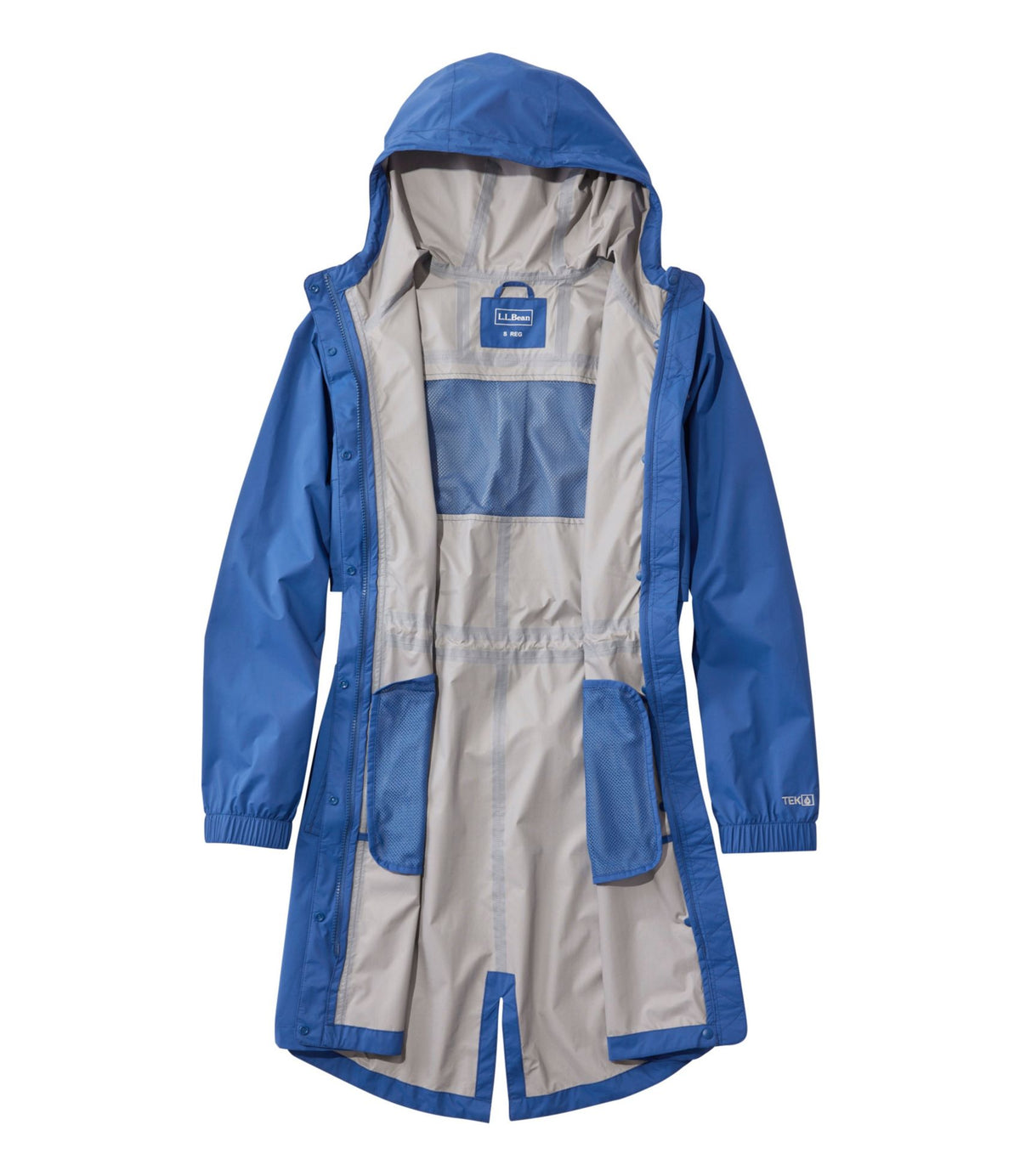 L.L.Bean Women's Wharf Street Raincoat Faded Sage