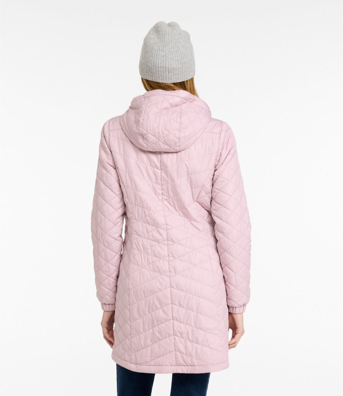 L.L.Bean Women's Fleece-Lined Primaloft Coat Antique Lilac