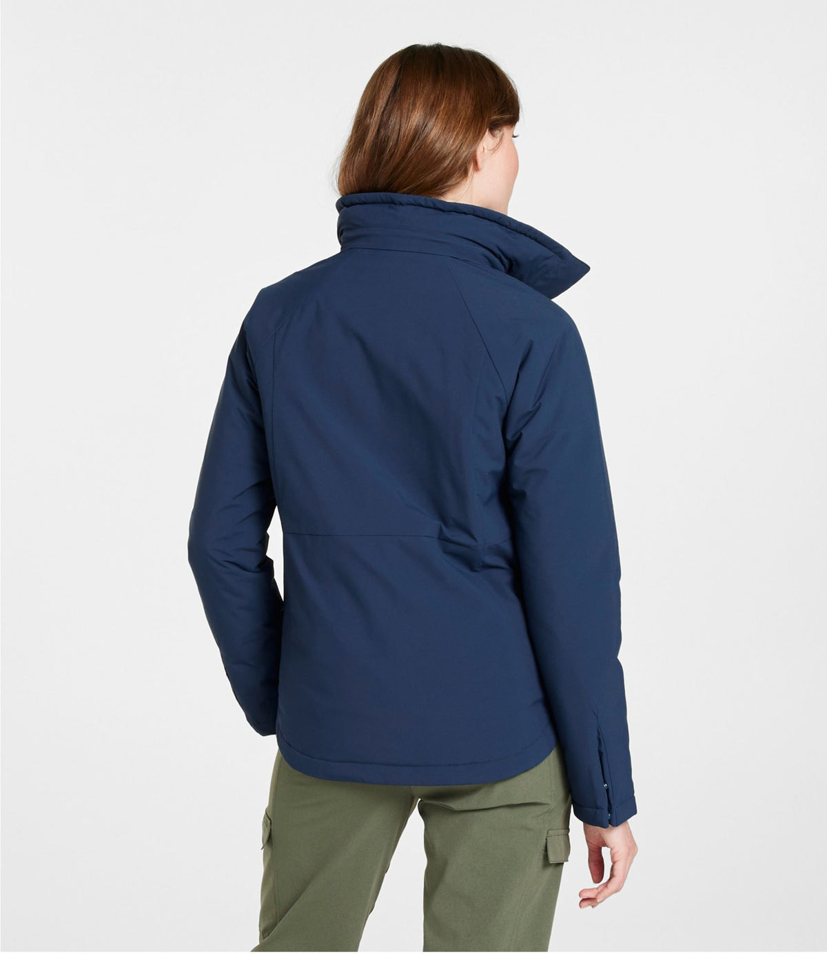 L.L.Bean Women's Back Bay Insulated Jacket Nautical Navy