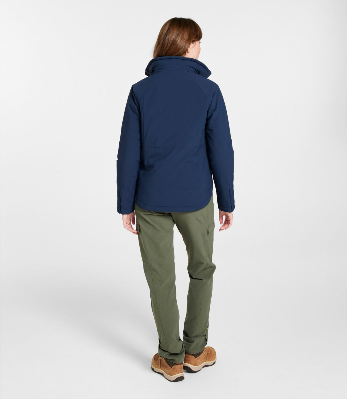 L.L.Bean Women's Back Bay Insulated Jacket Nautical Navy