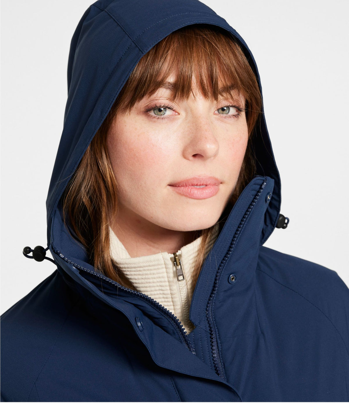 L.L.Bean Women's Back Bay Insulated Jacket Nautical Navy