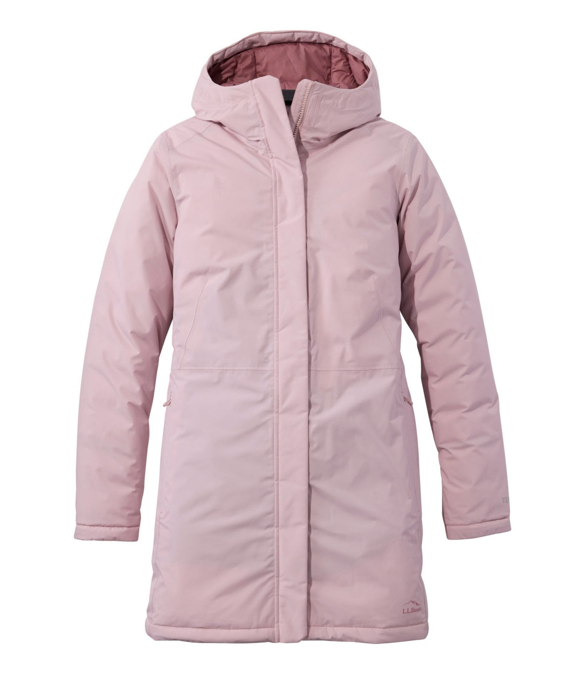 L.L.Bean Women's Waterproof Ultralight Down Coat Antique Lilac
