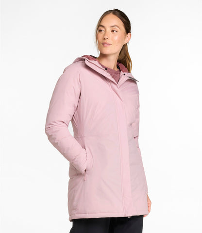 L.L.Bean Women's Waterproof Ultralight Down Coat Antique Lilac