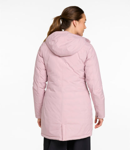 L.L.Bean Women's Waterproof Ultralight Down Coat Antique Lilac