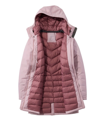 L.L.Bean Women's Waterproof Ultralight Down Coat Antique Lilac