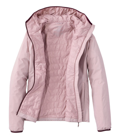 L.L.Bean Women's PrimaLoft Packaway Air Hoodie Antique Lilac