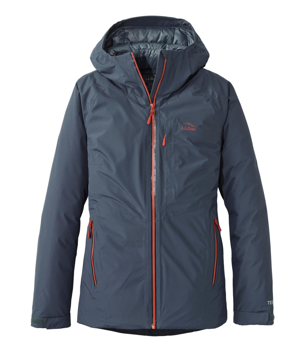 L.L.Bean Women's Waterproof Ultralight Down Jacket Carbon Navy