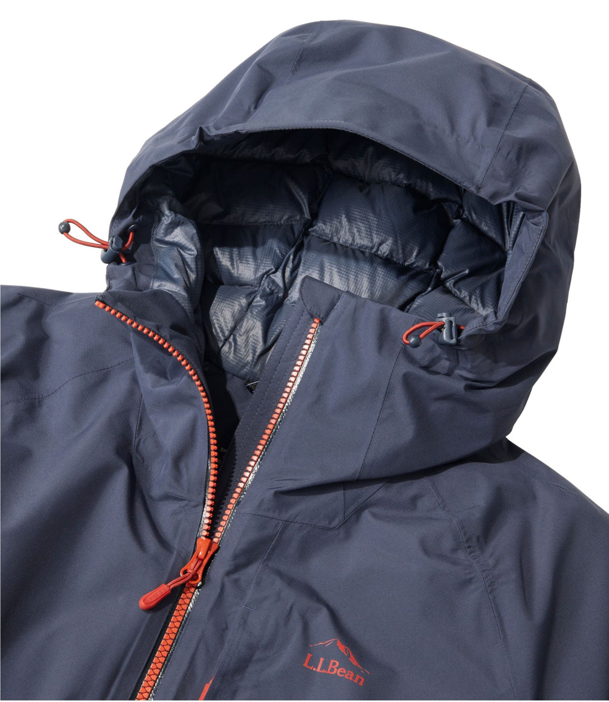 L.L.Bean Women's Waterproof Ultralight Down Jacket Carbon Navy