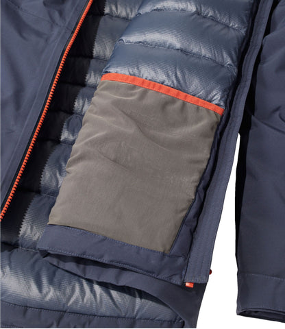 L.L.Bean Women's Waterproof Ultralight Down Jacket Carbon Navy