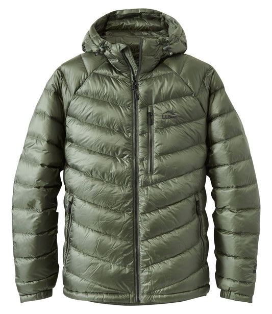 L.L.Bean Men's Ultralight 850 Down Hooded Jacket Thyme