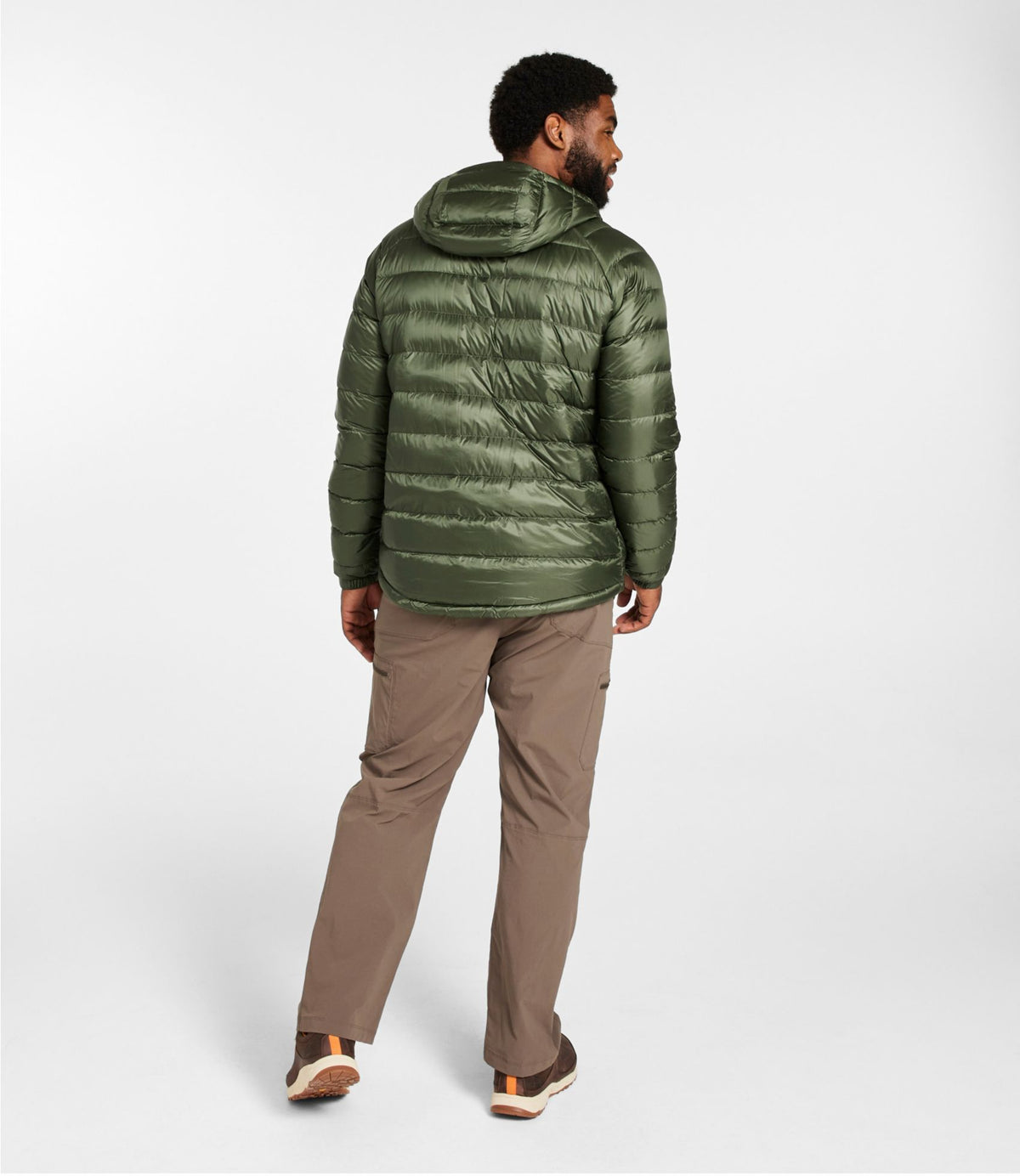L.L.Bean Men's Ultralight 850 Down Hooded Jacket Thyme