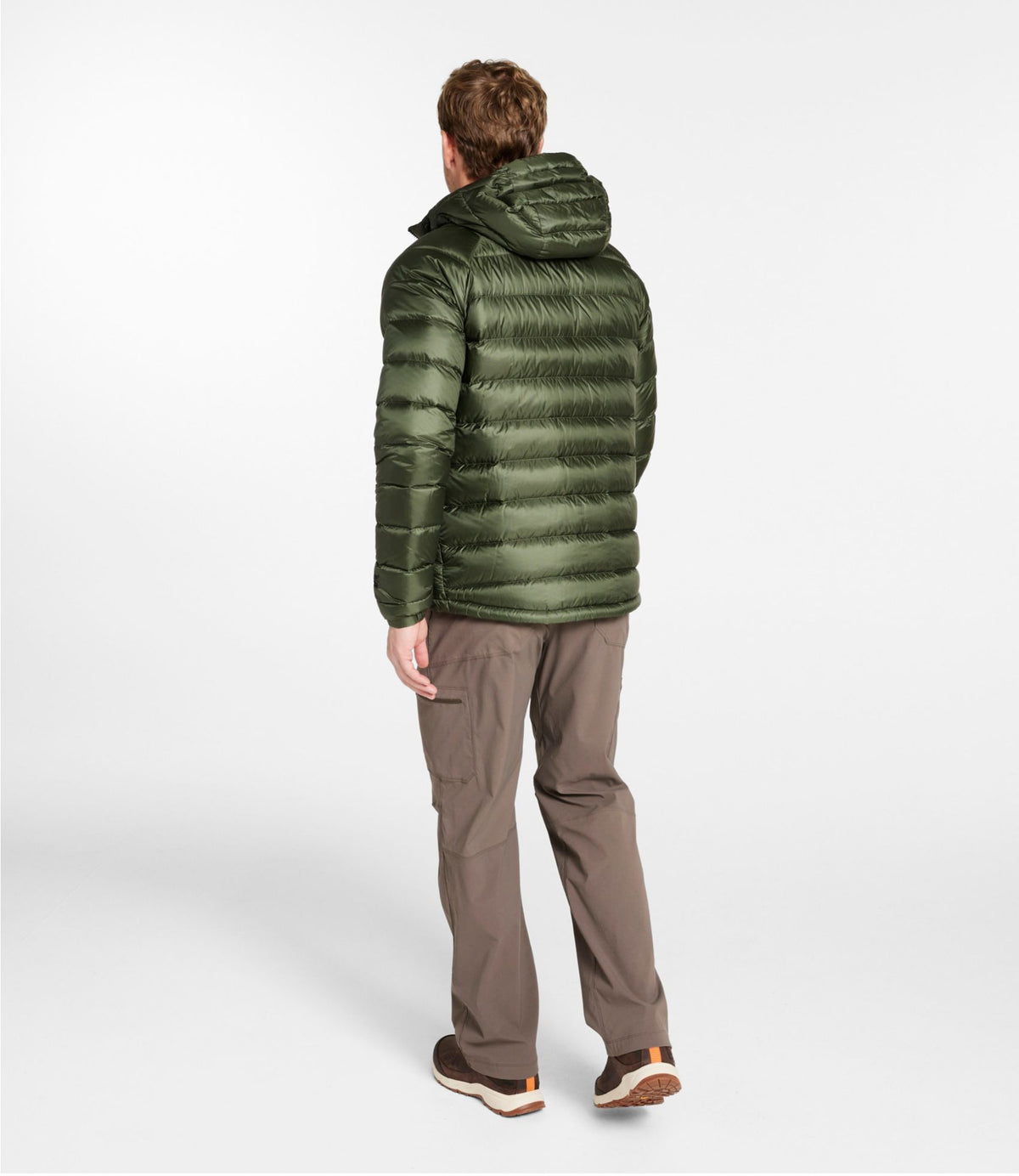 L.L.Bean Men's Ultralight 850 Down Hooded Jacket Thyme