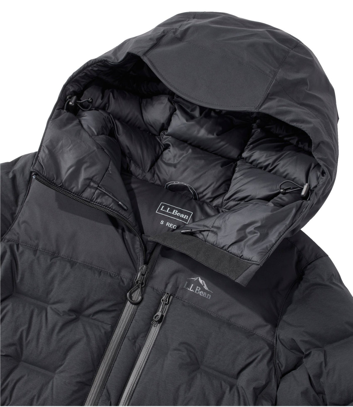 L.L.Bean Women's Wind Challenger Stretch Down Jacket Deepwater Blue