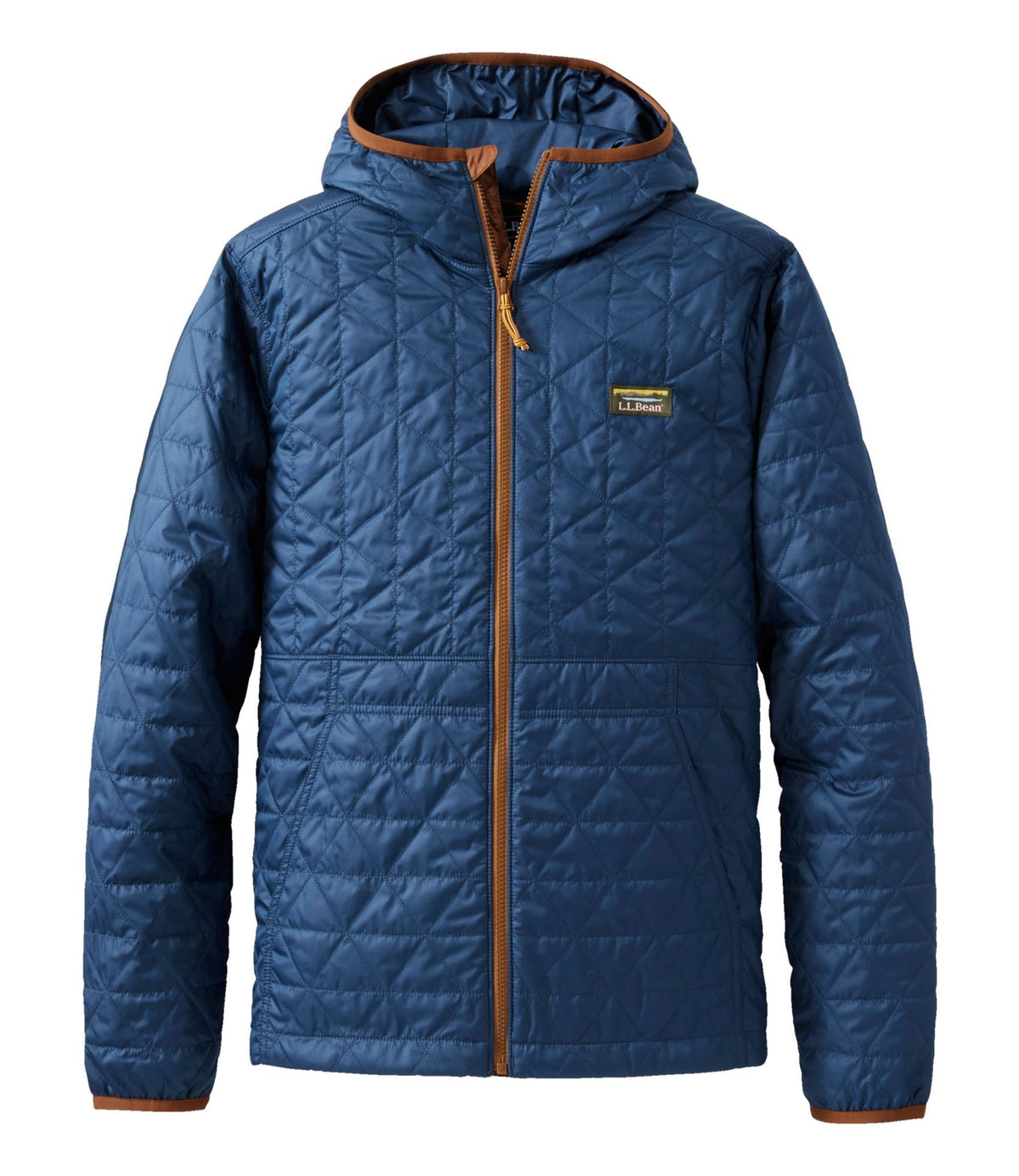 L.L.Bean Men's Katahdin Insulated Hoodie Mariner Blue