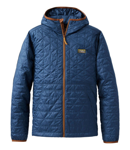L.L.Bean Men's Katahdin Insulated Hoodie Mariner Blue