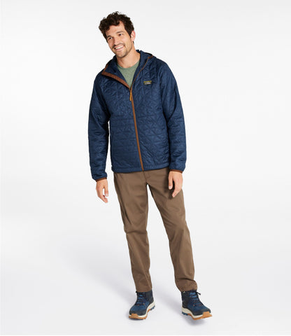 L.L.Bean Men's Katahdin Insulated Hoodie Mariner Blue