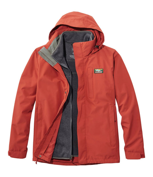L.L.Bean Men's L.L.Bean Sweater Fleece 3-in-1 Jacket