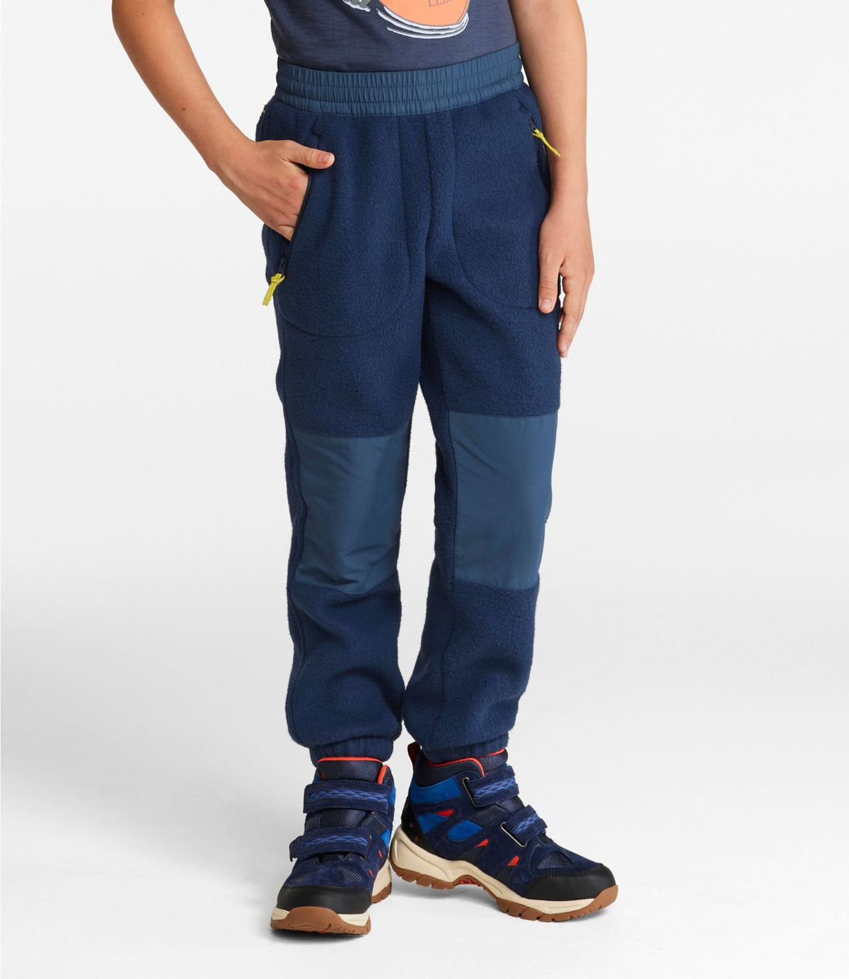 L.L.Bean Kids' Mountain Classic Fleece Pants Deep Green