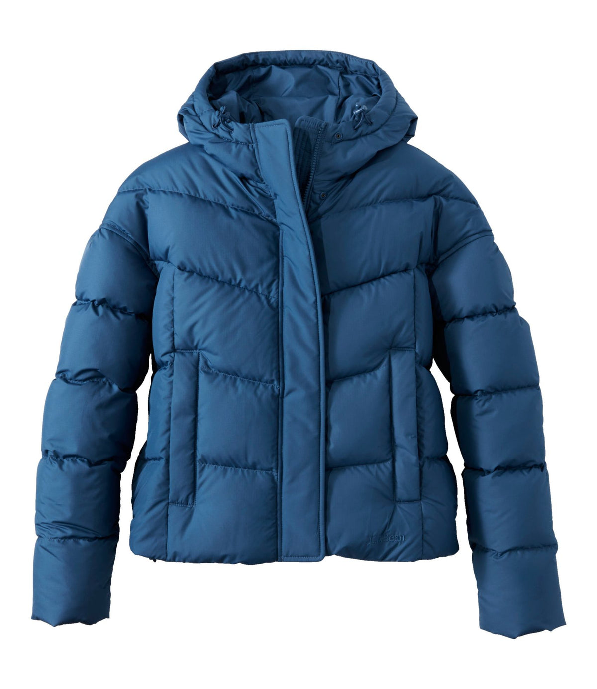 L.L.Bean Women's Popham Puffer Jacket Bright Mariner