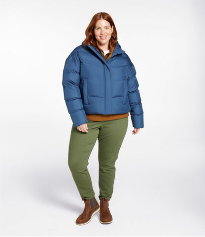 L.L.Bean Women's Popham Puffer Jacket Bright Mariner