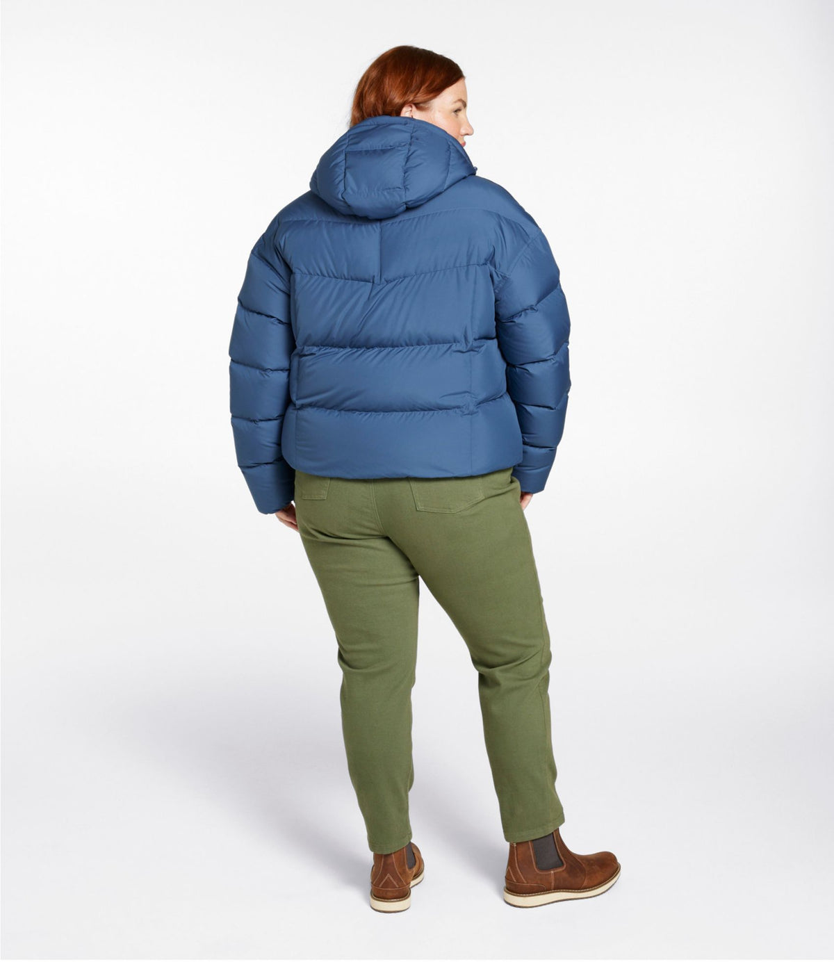 L.L.Bean Women's Popham Puffer Jacket Bright Mariner