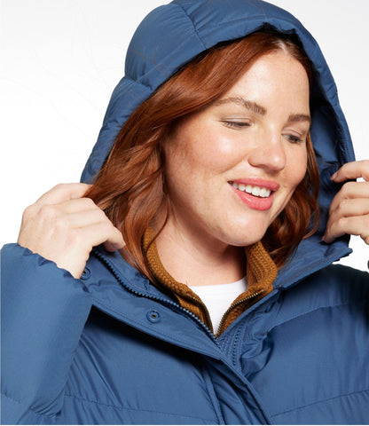 L.L.Bean Women's Popham Puffer Jacket Bright Mariner