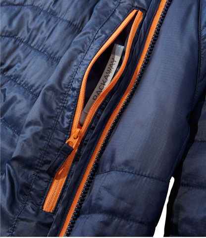 L.L.Bean Men's PrimaLoft Packaway Hooded Jacket Carbon Navy