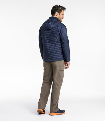 L.L.Bean Men's PrimaLoft Packaway Hooded Jacket Carbon Navy