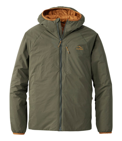 L.L.Bean Men's PrimaLoft Packaway Air Hoodie Dark Loden