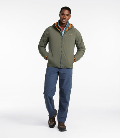 L.L.Bean Men's PrimaLoft Packaway Air Hoodie Dark Loden