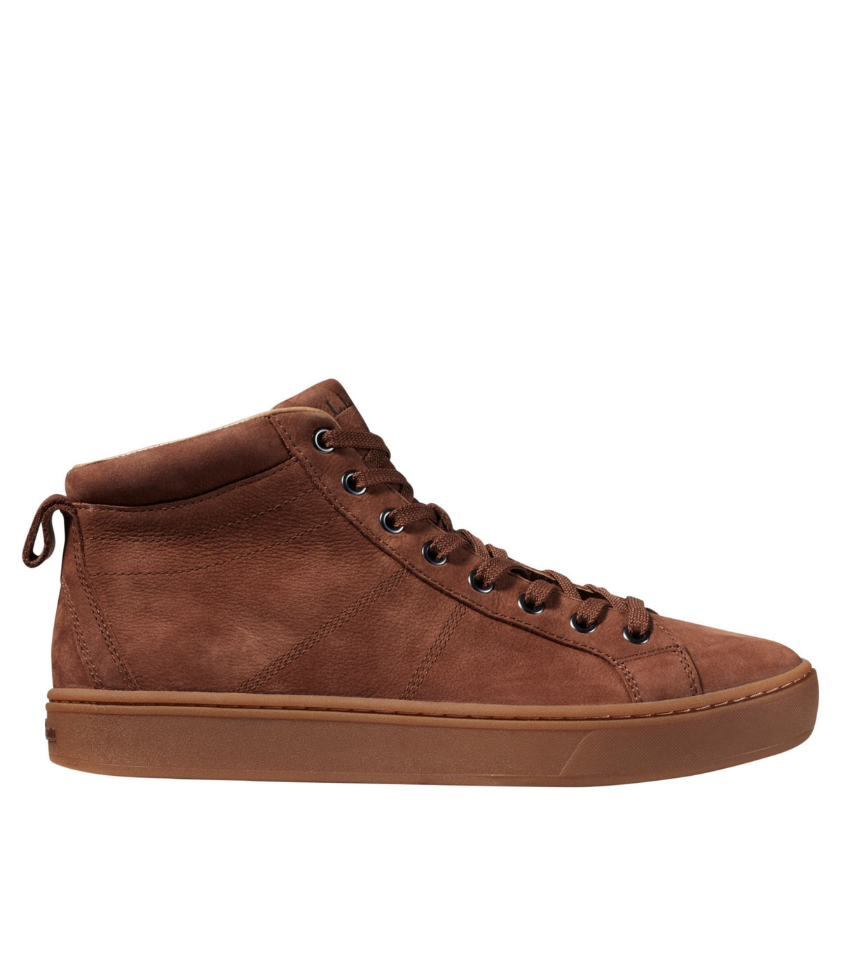 L.L.Bean Men's Eco Bay Chukka Boots, Leather Nut Brown Nubuck