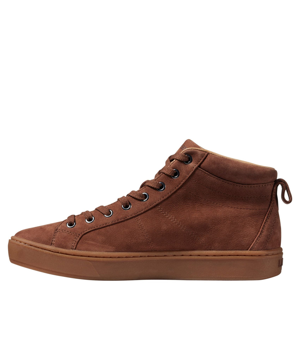 L.L.Bean Men's Eco Bay Chukka Boots, Leather Nut Brown Nubuck