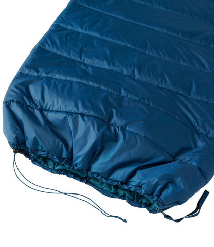 L.L.Bean Adults' L.L.Bean Puffer Sleeping Bag, 40° Dark Marine Blue