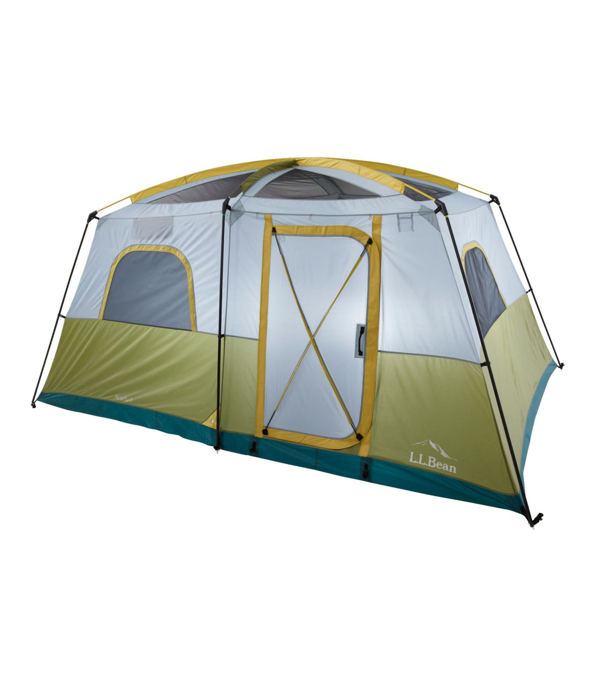 L.L.Bean L.L.Bean Acadia 8-Person Cabin Tent Avocado/Chartreuse